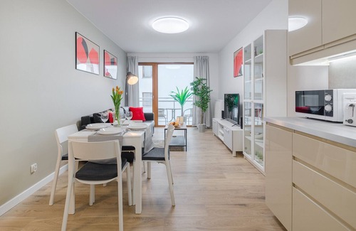 Wrzeszcz Apartment | Kontinuum 8, apartment with 1 bedroom, Batorego 23 street