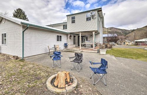 Fenn House | Kooskia Sanctuary with Patio, Fire Pit and Grill!