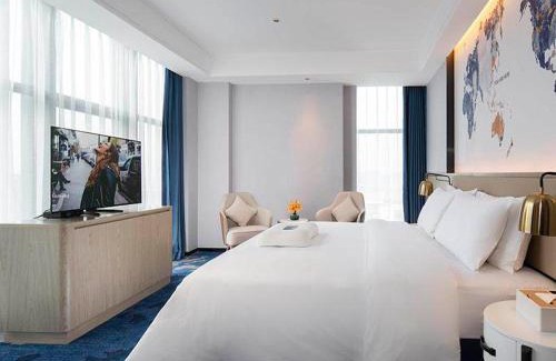 Gangkou District Hotel | Kyriad Marvelous Hotel Fangchenggang Administration Center High-Speed Railway Station
