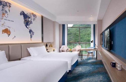 Babu District Hotel | Kyriad Marvelous Hotel Hezhou Wanda Plaza