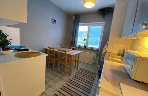 Ljungaverk House | Lägenhet med öppen spis 90kvm, läcker design