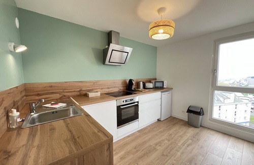 Port Apartment | L'Escalle Calaisienne, appartement à la plage