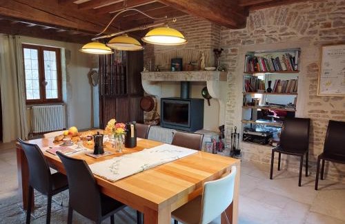 Boyer Bed & Breakfast | La Baudinière, Chambre La Dorée