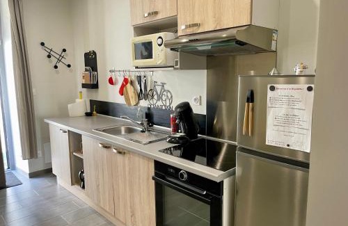 Mayenne Apartment | « La Bicyclette » 35m2 tout équipé centre ville