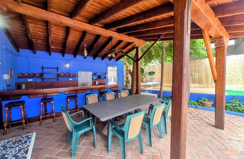 Illora House | La Casa De Illora, swimming pool, fireplace, barbecue, in the town center