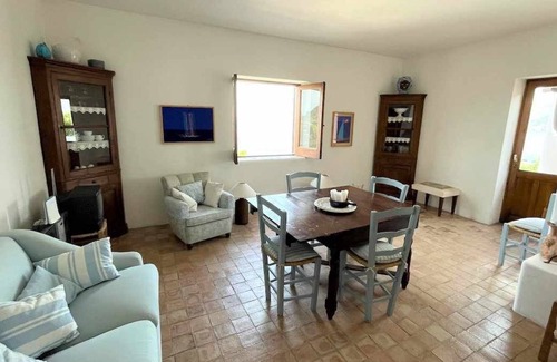 Santa Marina Salina House | La Casa Rosa, sea view terrace