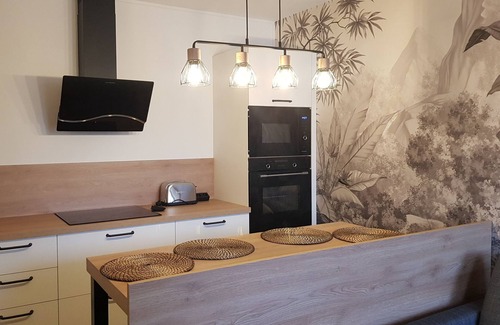 Plage d'Argeles Apartment | La Cellie overlooking the port, 50m from the beach