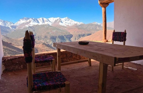 Sti Fadma Cottage | La Grande Berce Solidarity gîte near the Platêau du Yagour, High Atlas