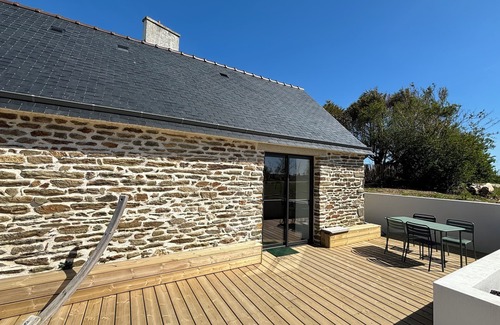 Ploneour-Lanvern House | La Maison de Célestine Bord de mer et Piscine
