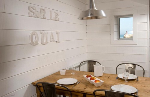 Port-en-Bessin-Huppain House | La Maison sur le Quai by Les Filles du Bord de Mer, maison de pêcheurs , charme & terrasse vue mer