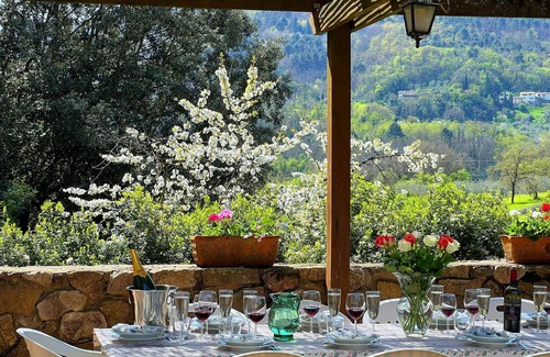 San Donato in Collina Villa | La Merlaia Beauty and Quietness with Pool on Hills of Florence
