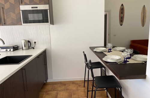 Miasino Apartment | LA PLAGE large apartment with private beach