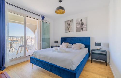 Euromed - La Joliette Apartment | La Porte Bleue - Charmant appt