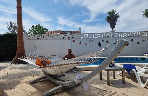 Riumar House | "La Siesta"@MARISOL: 330m to the beach, private pool, A/C, WiFi, dog beach.