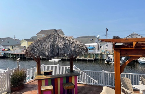 Beach Haven West House | Lagoon front for large family, minutes from beach! Dog friendly.No prom rentals.