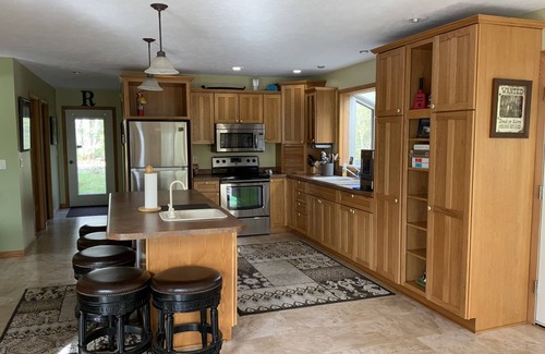 Ely Cabin | Lake cabin on 5 acres and 780' of shoreline on an island with panoramic views.