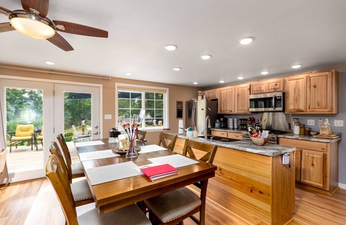 Dowling House | Lake front home with access to two lakes, large yard and RV hookup available!