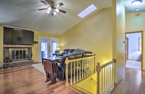 Littleton House | Lake Gaston Waterfront Getaway with Dock and Games!
