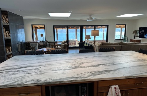 Silver Bay House | Lake George lakefront- 300ft private shoreline, modern update w/view, new host