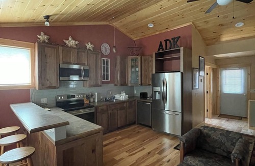 Saranac Lake Apartment | Lake & Mountain View