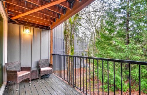 Mount Park Apartment | Lake Oswego Condo with Balcony, 3 Mi to the Water!