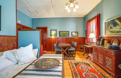 Stockholm Apartment | Lake Pepin Getaway with Pond, Walk to Restaurants!
