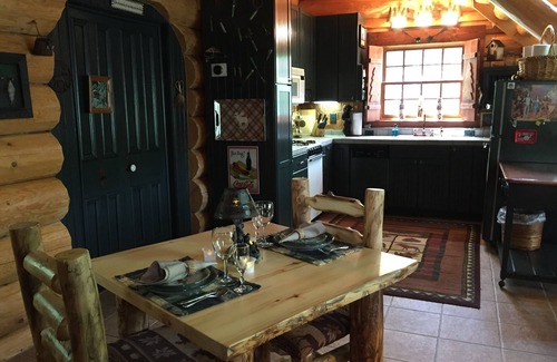 Brevard Cabin | Lake Side-Log Cabin-Cozy-Quiet-Brevard-Asheville-Hendersonville