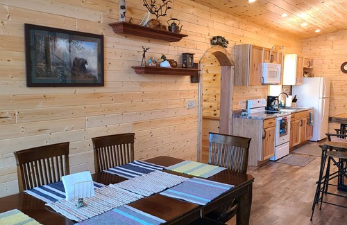 Elcho House | Lake view cabin 4 bedroom. Post lake Wi