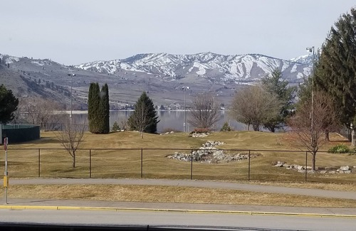 Manson Condo | Lake View Condo across from the Public Park and Beach, Downtown Chelan!