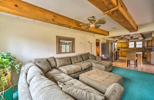 Brohman House | Lakefront Brohman Retreat with Dock and Fire Pit!