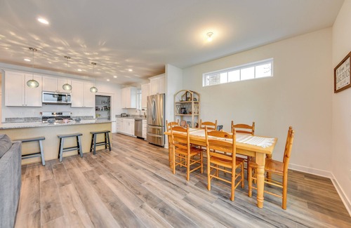 New Munster House | Lakefront Burlington Vacation Rental: Dock + Beach
