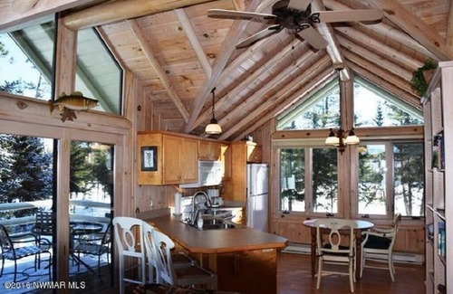 Bemidji Cabin | Lakefront Cabin on a private peninsula on the Mississippi