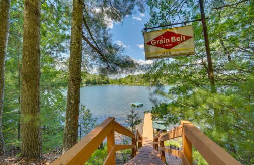 Markville House | Lakefront Cabin with Dock, Fire Pits in Danbury!
