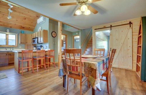 Bone Lake House | Lakefront Cabin with Fire Pit in Frederic!