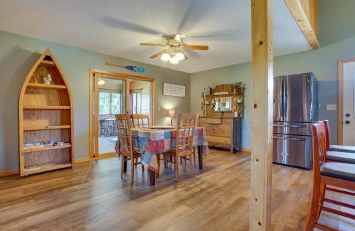 Bone Lake House | Lakefront Cabin with Fire Pit in Frederic!