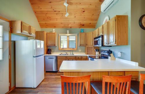 Bone Lake House | Lakefront Cabin with Fire Pit in Frederic!