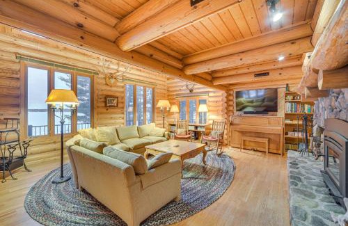 Webster House | Lakefront Cabin with Sauna and Dock in Webster!