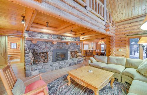Webster House | Lakefront Cabin with Sauna and Dock in Webster!