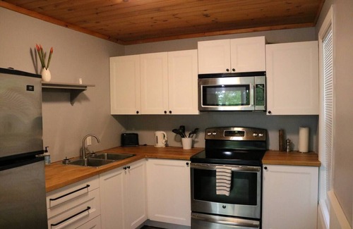 Unorganized Centre Parry Sound Cottage | Lakefront chalet (Bear), 2 bedroom, private beach!