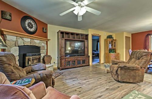 Conover House | Lakefront Family Getaway with Private Deck and Dock!