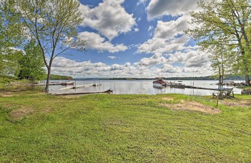 Gloversville House | Lakefront Gloversville Home with Beach and Dock!