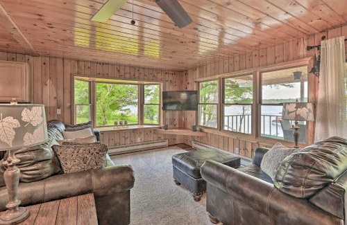 Gloversville House | Lakefront Gloversville Home with Beach and Dock!