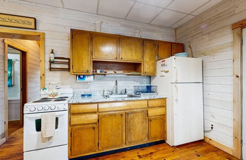 Augusta Cottage | Lakefront Home on Togus Pond with 2 Decks, Great View & Shared Canoe/Firepit