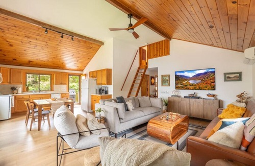 Farmington House | Lakefront Home w/Private Beach & Stunning Views