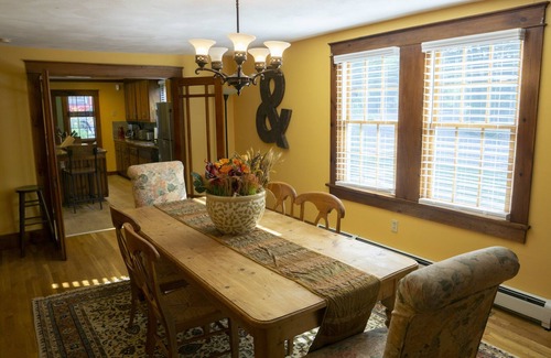 Lebanon House | Lakefront home with large deck and beautiful lake views of Milton 3 Ponds