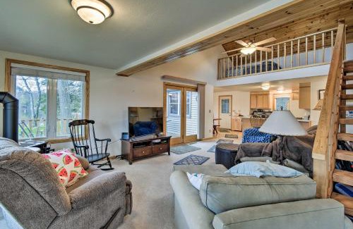 Wautoma House | Lakefront Home with Seasonal Dock - 2 mi to Skiing!