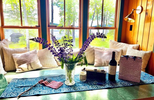 Rangeley Cabin | Lakefront On Smith's Cove On Bonney Point.