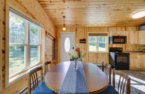 Deer River Cabin | Lakefront Paradise with Private Boat Dock & Patio