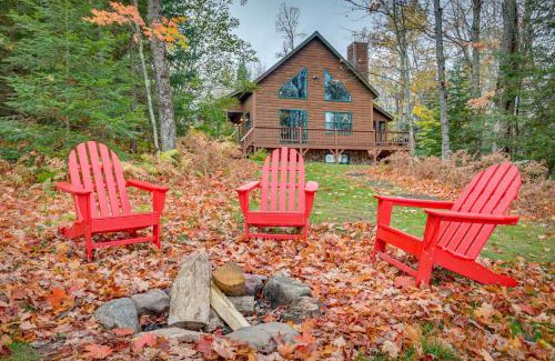 Presque Isle House | Lakefront Presque Isle Cabin with Private Dock