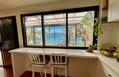 Smiths Lake House | Lakefront property, sensational sunsets, fenced backyard, pet friendly